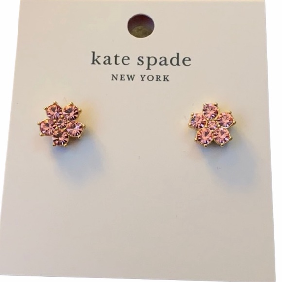 NEW Kate Spade flower stud earrings - Picture 2 of 8